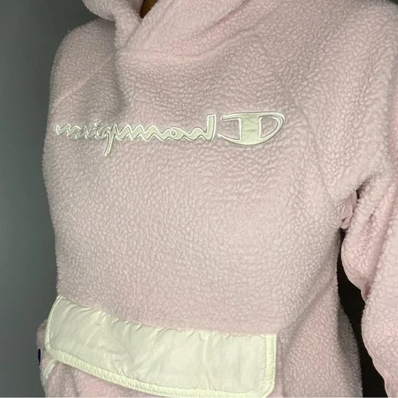 Champion Faux Sherpa Hoodie - Picture 4 of 8